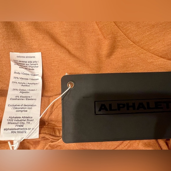 ALPHALETE PREMIUM MOCKNECK TANK SHIRT SIZE XL NWT GYM WORKOUT ATHLEISURE - Picture 6 of 6